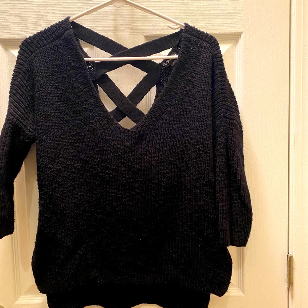 Black Express sweater
